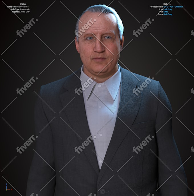 design 3d realistic custom unreal engine metahuman