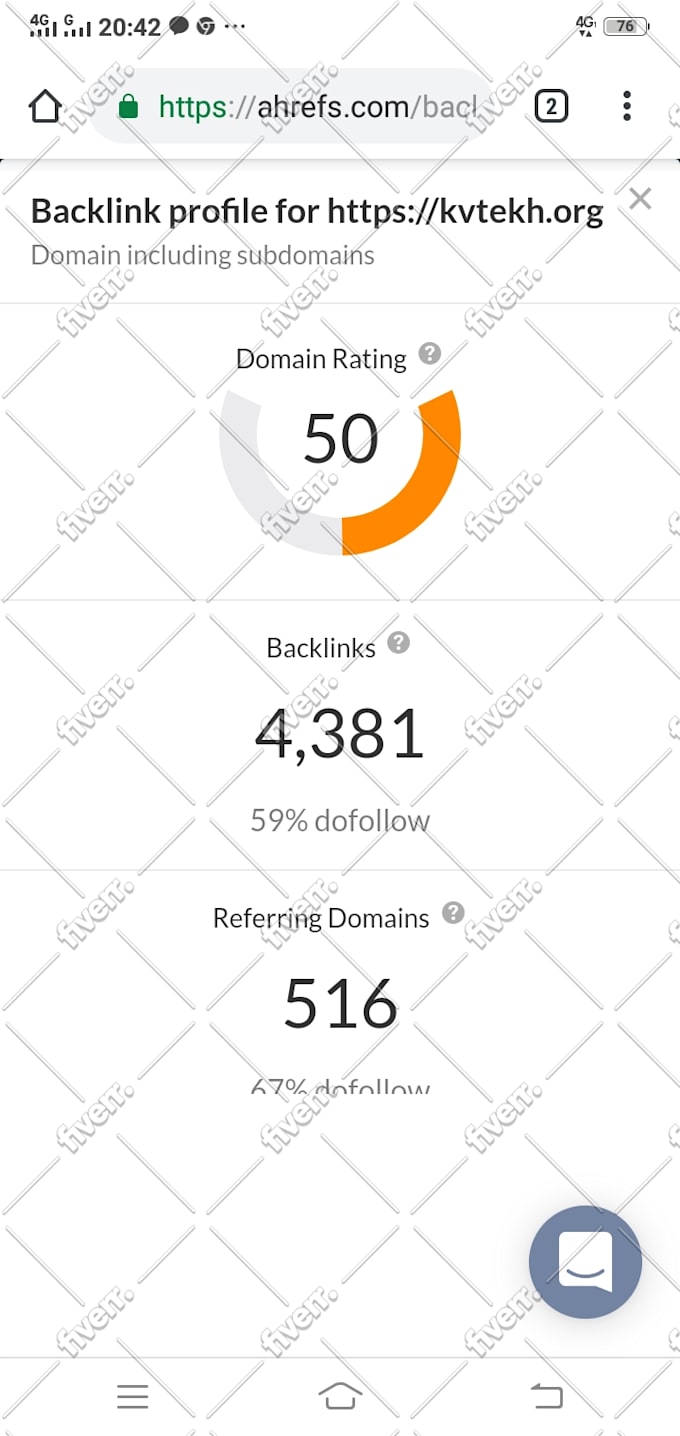 increase domain rating 70 DR ahrefs 70 domain authority 50 tf 50
