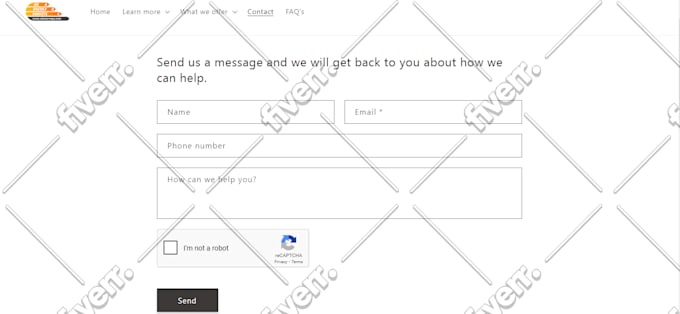 create and fix wordpress contact form, html form, do contact us form submission