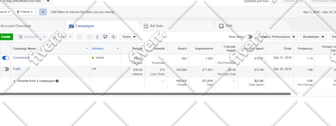 run high converting  facebook ads