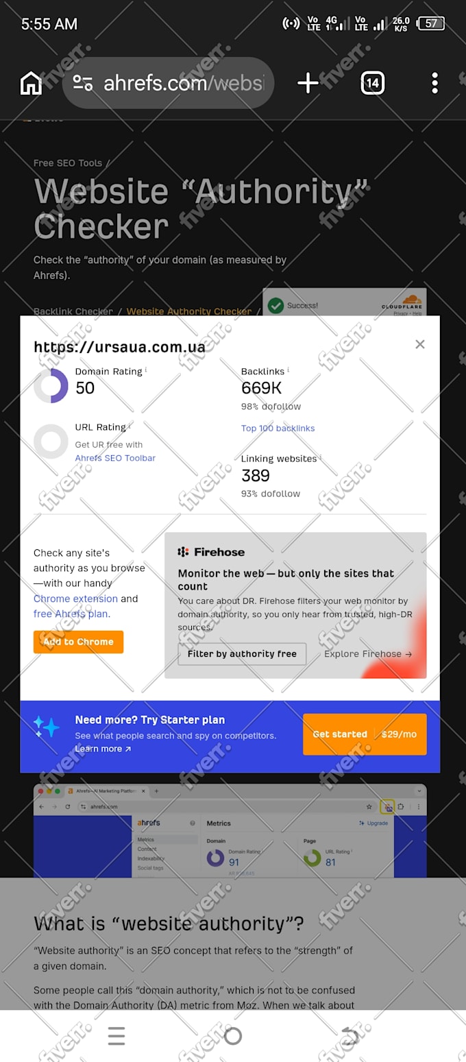 increase domain rating dr50 plus