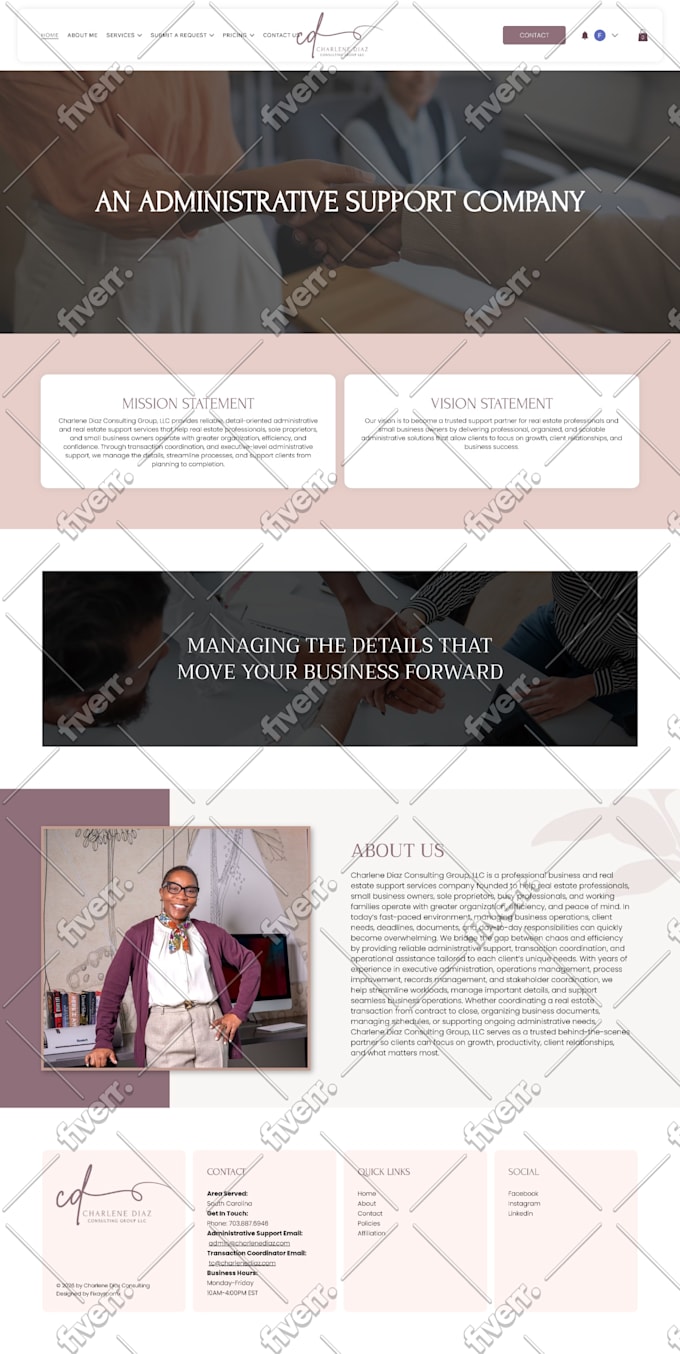 design wix website and redesign a business wix website