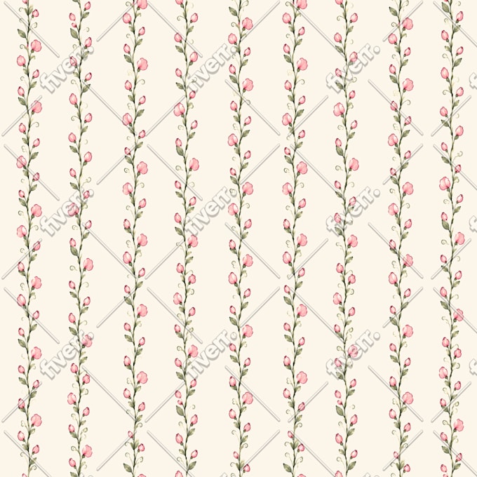design original seamless patterns for textile, baby and pet brands