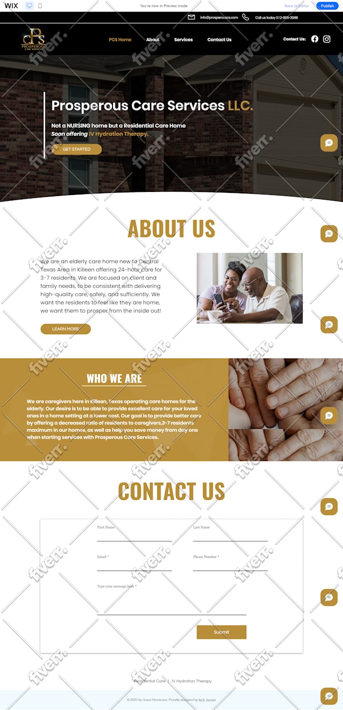design, redesign or fix wix website or wix studio website