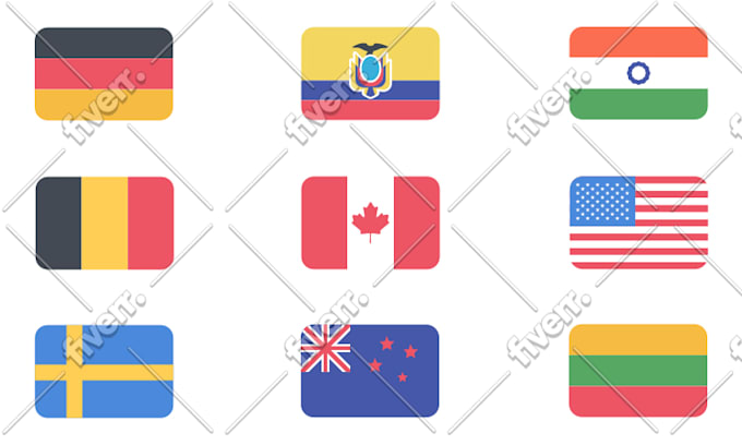 deliver 227 country flag icons in svg and png formats