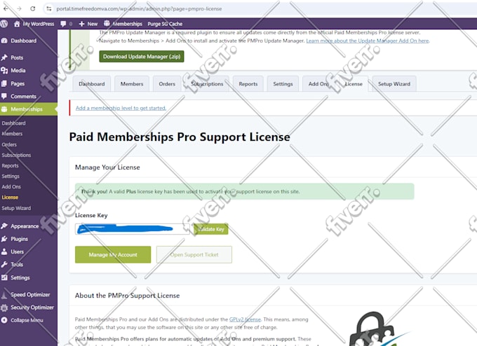 install astra pro acf pro and wordpress plugins