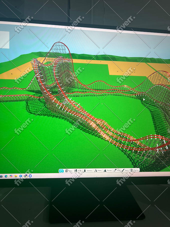 make you a underground farm in theme park tycoon 2