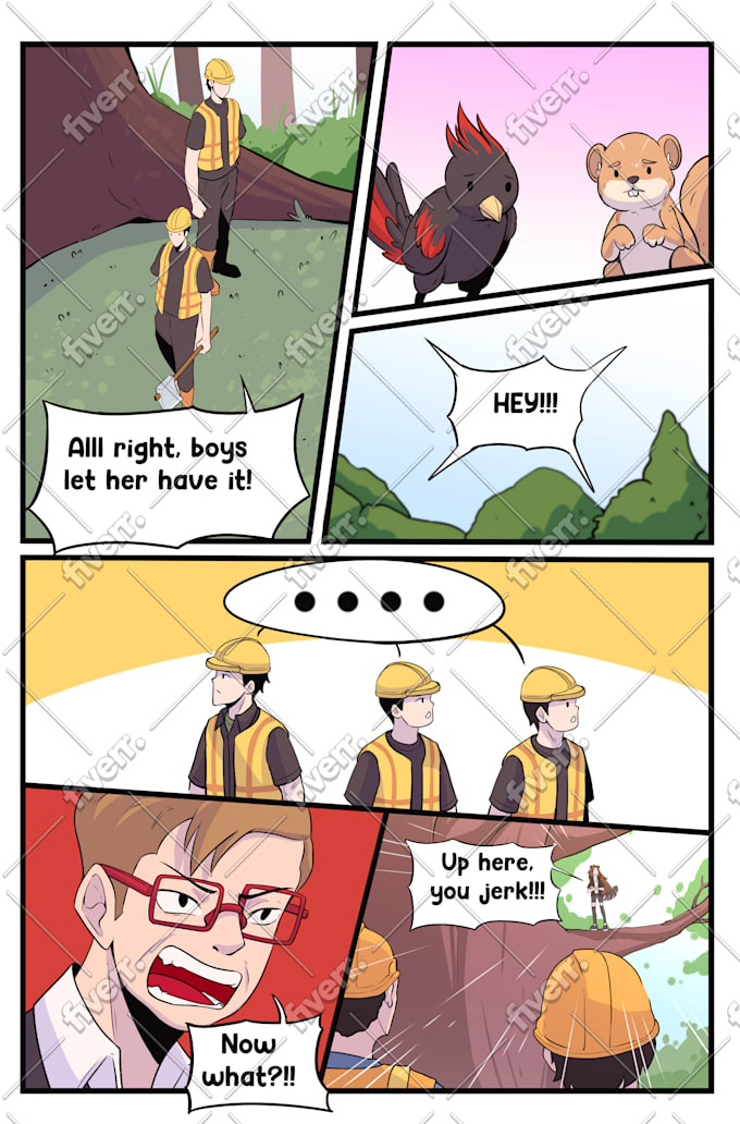 draw webtoon based on your script with my style