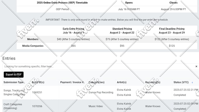 interview music artists and bands on top PR site