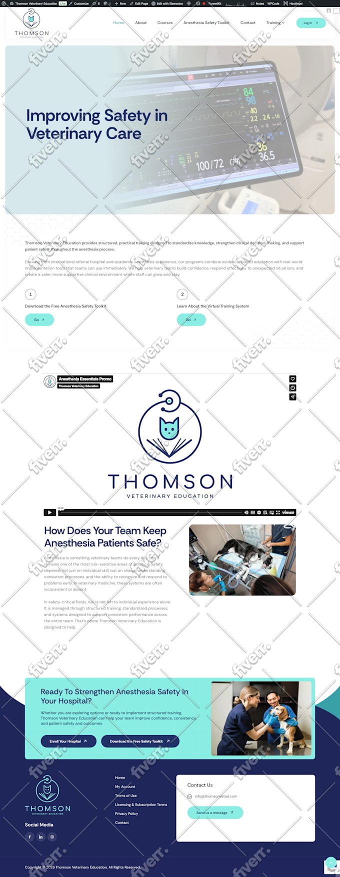develop and customize wordpress lms website with learndash