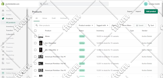 do shopify product upload, manual data input, add product, import product