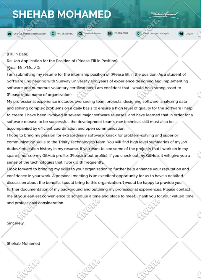 professionally design and rewrite your resume