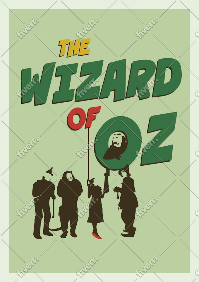 design an original minimalist poster