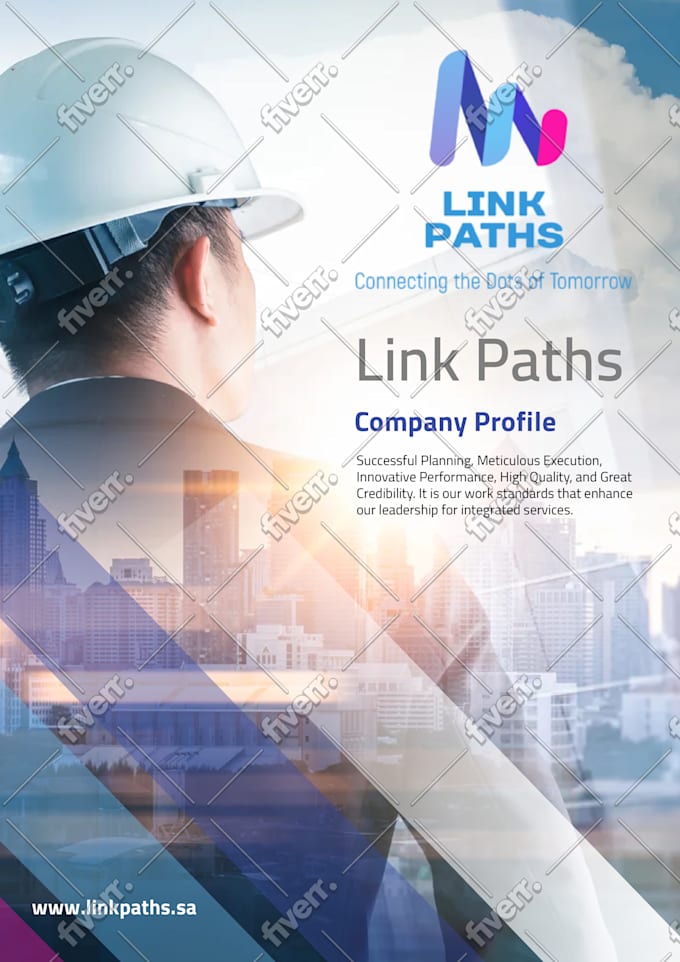 design brochure, company profile with in 1 hour