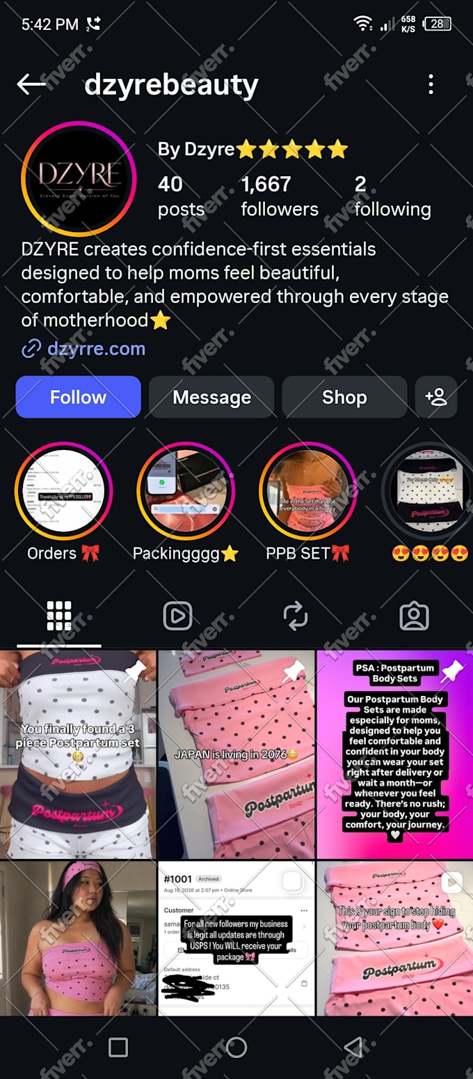 setup instagram shop for your merch