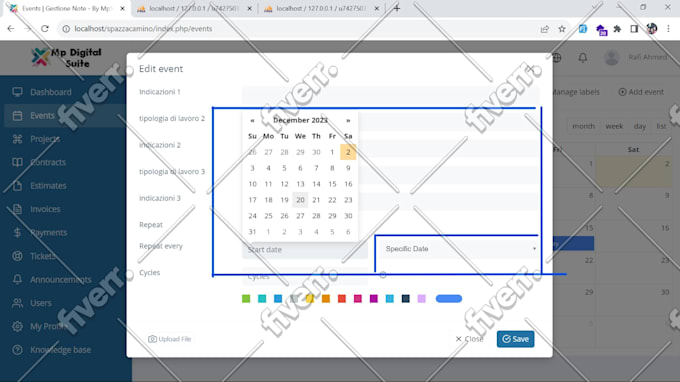 rise CRM install and customization