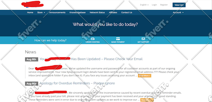 fix dns, whmcs, cpanel, email deliverability, and provide tech support