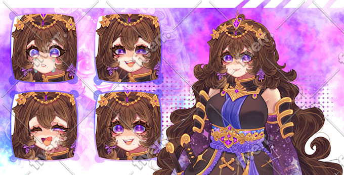 design a custom pngtuber model character for streaming