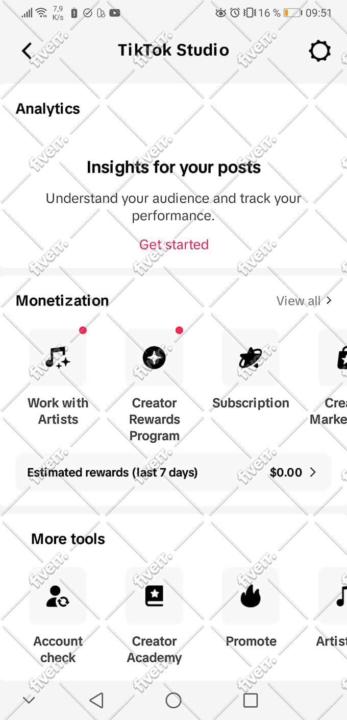 create a tiktok account based in germany for creator rewards program