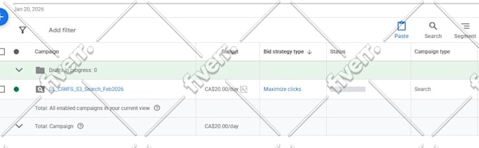 setup manage high converting google ads adwords PPC campaigns