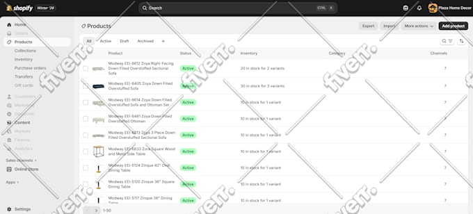do shopify product listing, upload products to shopify woocommerce, amazon