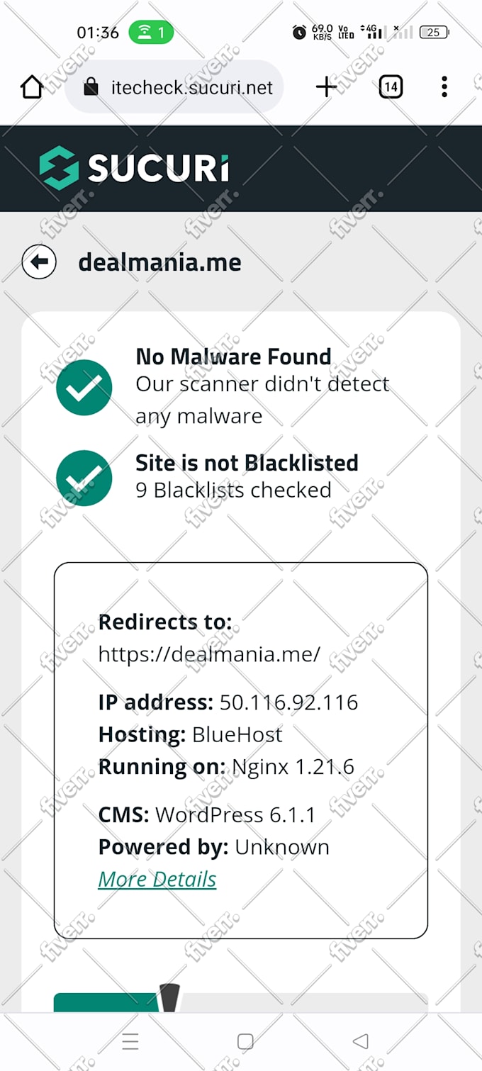 malware removal or virus remove wordpress website and others
