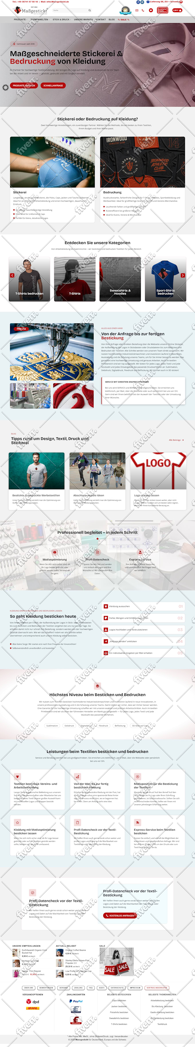 design responsive wordpress website using elementor pro