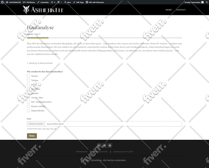 customize wordpress website shopify and wix