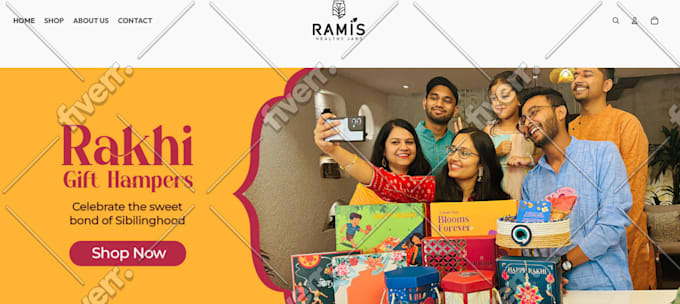 design or redesign shopify store
