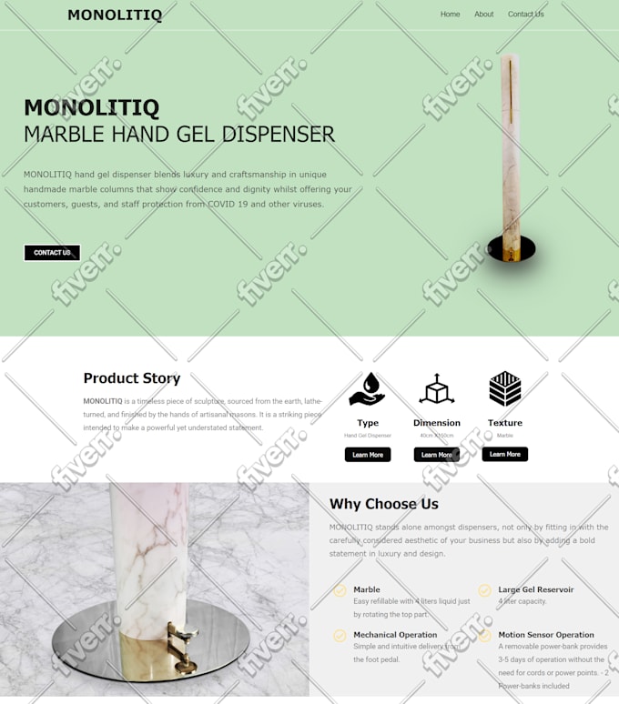 design wordpress sales funnel landing page or click funnels