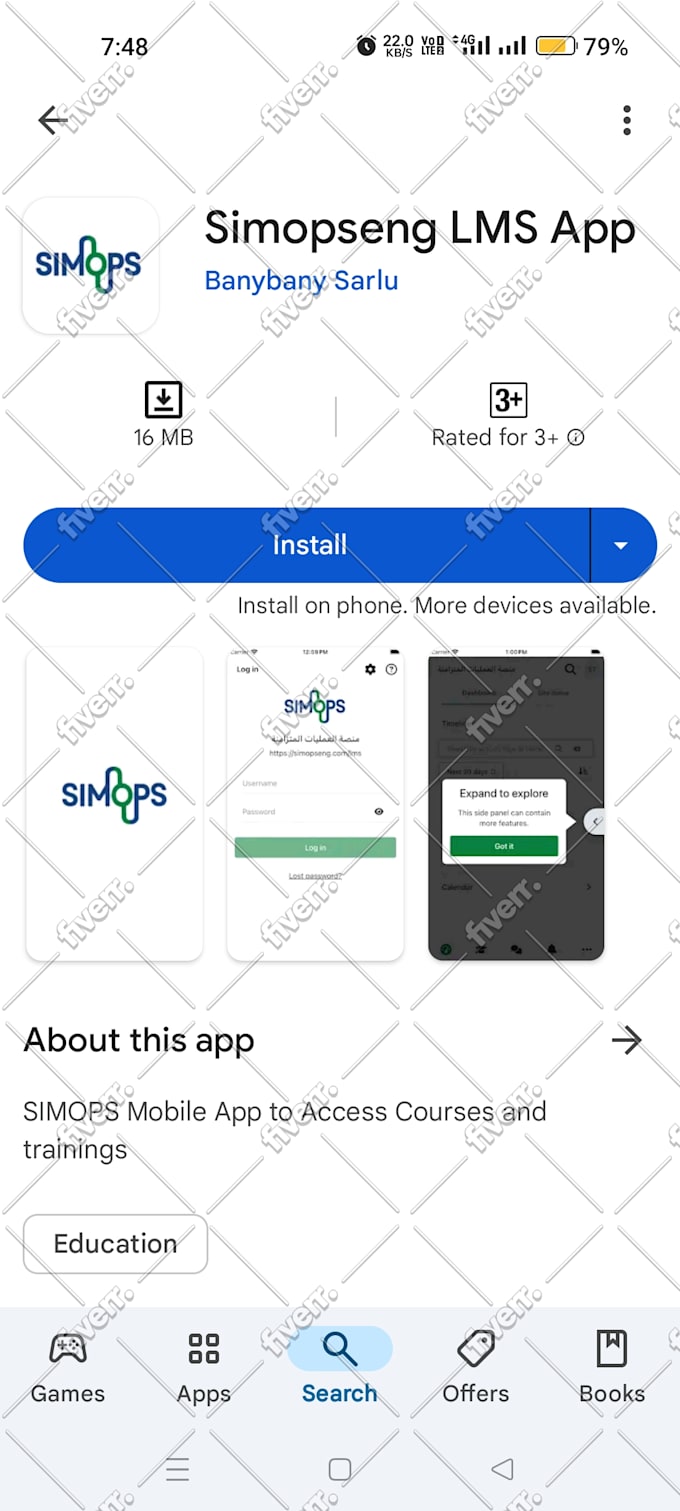 published your app in play store