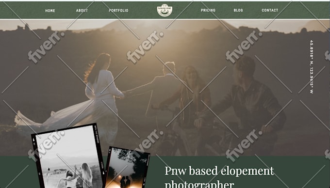 design, redesign and customize showit website and template