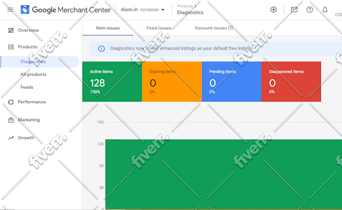 fix any errors in the merchant center and fix merchant suspension
