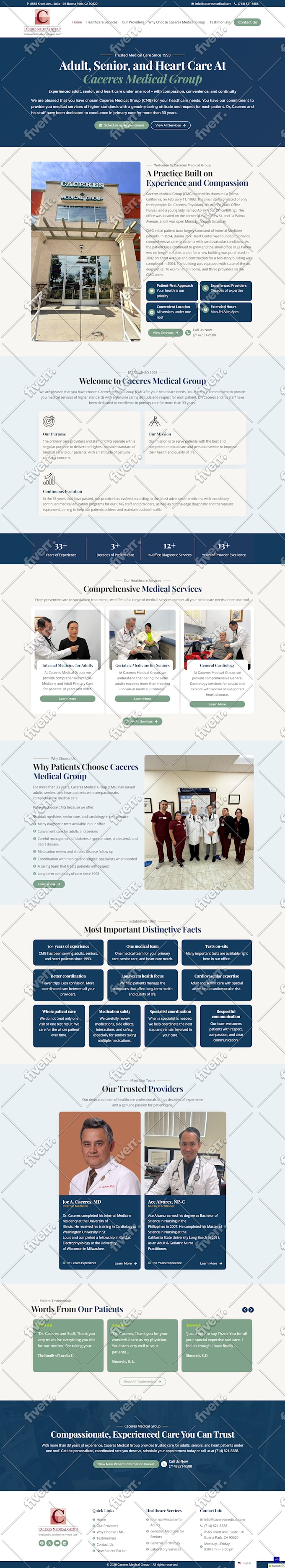 build responsive wordpress website design