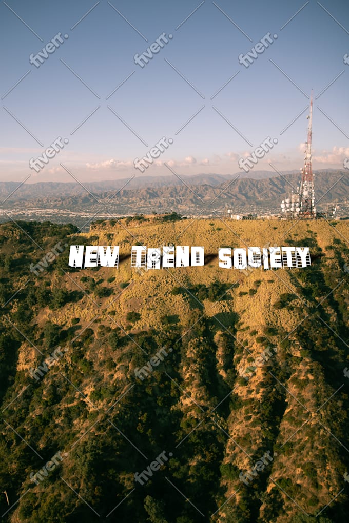 replace hollywood billboard with your messages