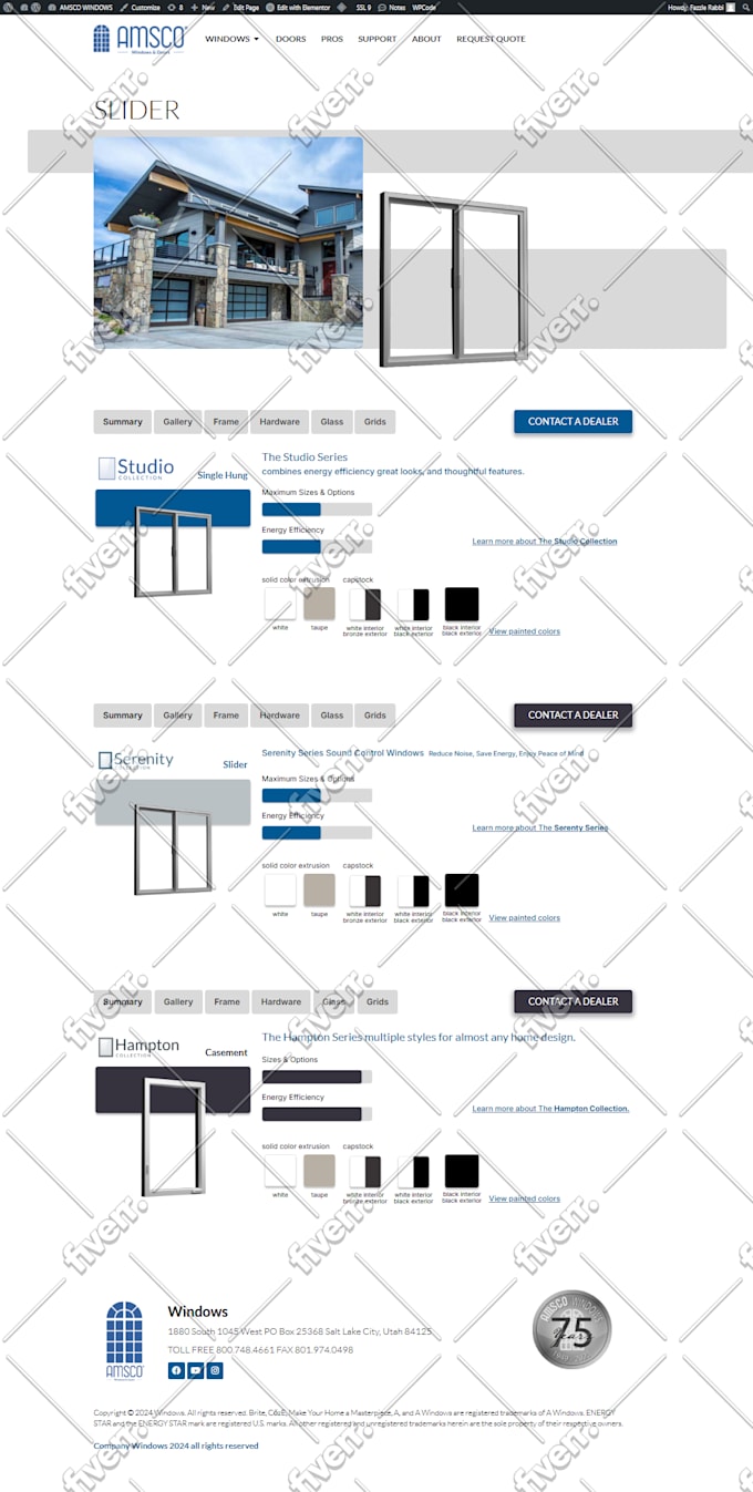 design or redesign a responsive wordpress website