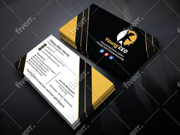 design luxury and outstanding business card