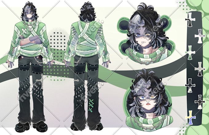 do a reference sheet for your oc or character