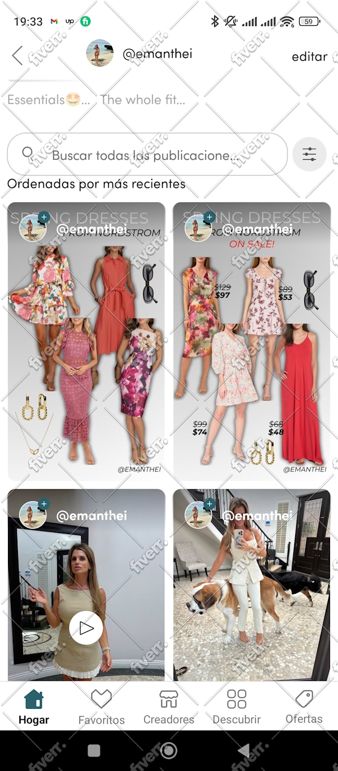 do your ltk management and design collages and gift guide