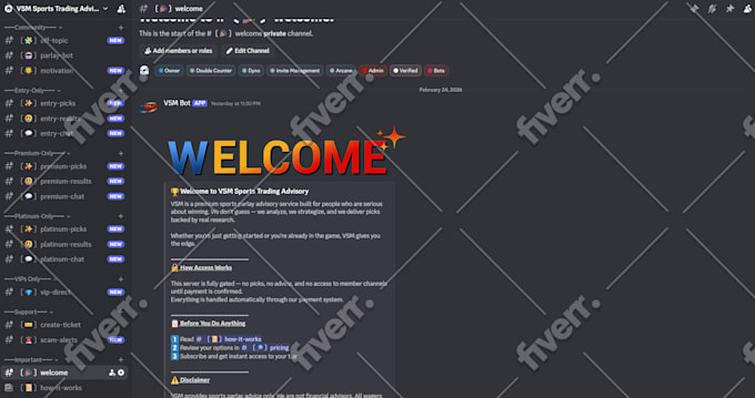 setup a discord server for your business
