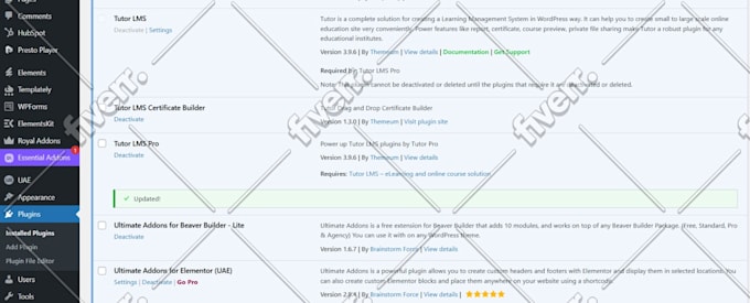 install tutor lms pro with automatic updates