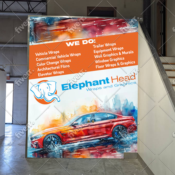 design professional glass and wall graphics for storefront and office
