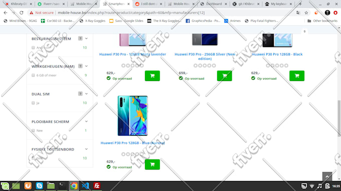 do opencart development, design, customize, bug fixes, extensions, themes