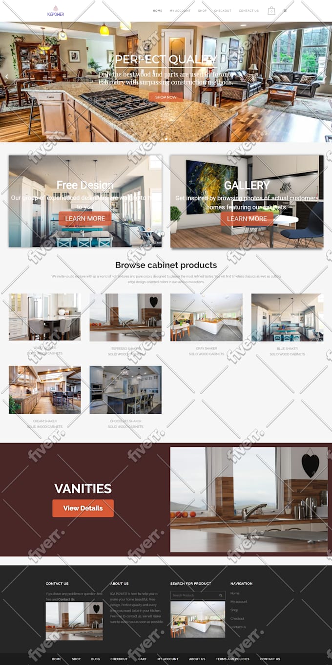 design professional and responsive wordpress website
