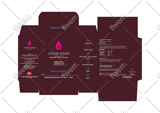do product packaging box design, mailer box with 3d mockup