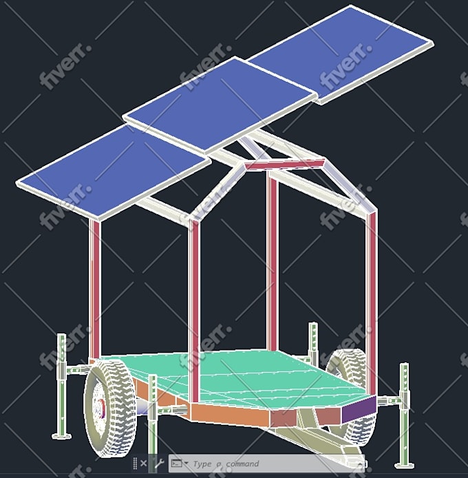 do 2d drawing, 3d models, product design, 3d print in solidworks and autocad