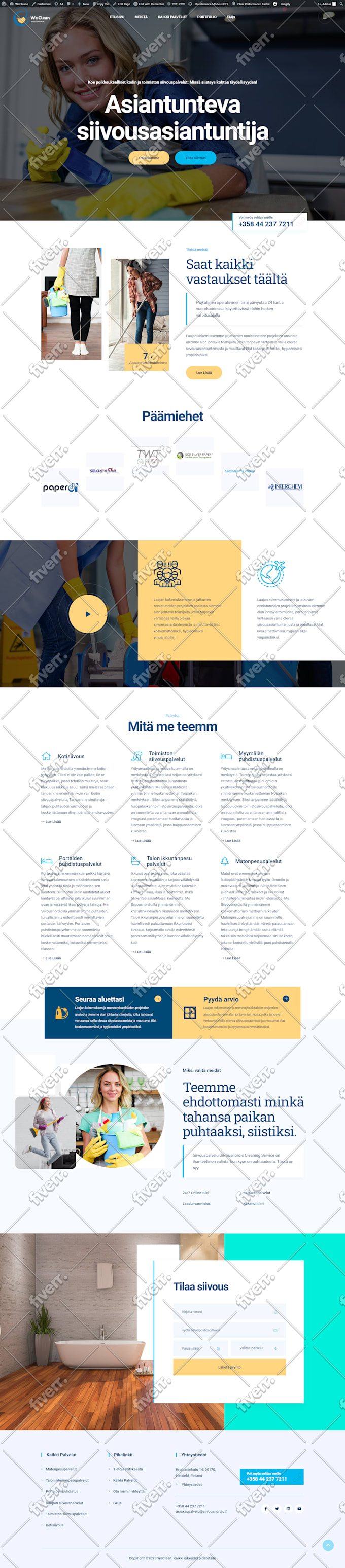 fix design and develop website for you in html and PHP laravel