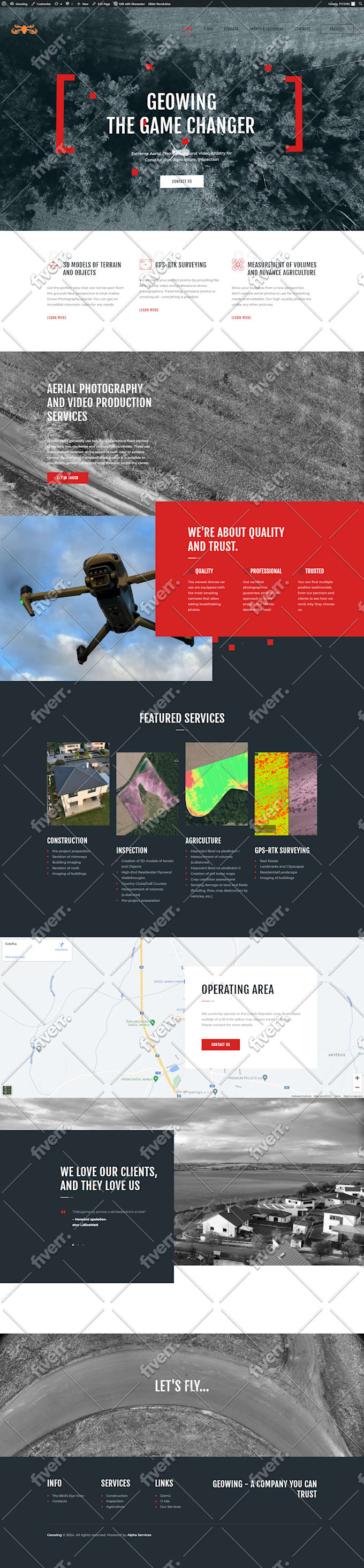 design a professional wordpress website design for you