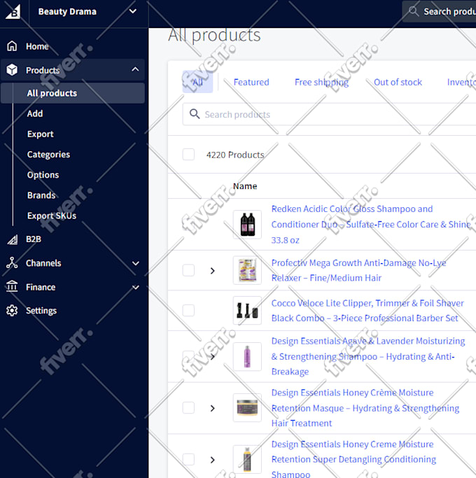upload products to shopify, woocommerce, wix, etsy with ai SEO optimized listing