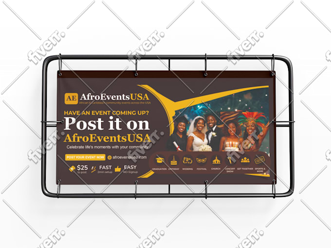 design billboard, yard sign or pole sign for you